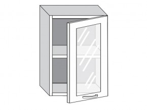 1.50.3 Шкаф настенный (h=720) на 500мм с 1-ой стекл. дверцей в Лянторе - lyantor.magazin-mebel74.ru | фото