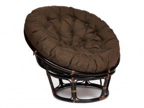 Кресло Papasan 23/01 W с подушкой Antique brown, ткань Коричневый в Лянторе - lyantor.magazin-mebel74.ru | фото