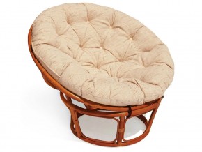 Кресло Papasan 23/01 W с подушкой Cognac, ткань Старт в Лянторе - lyantor.magazin-mebel74.ru | фото