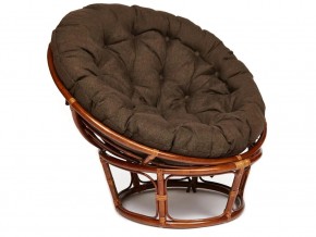 Кресло Papasan 23/01 W с подушкой Pecan, ткань Коричневый в Лянторе - lyantor.magazin-mebel74.ru | фото