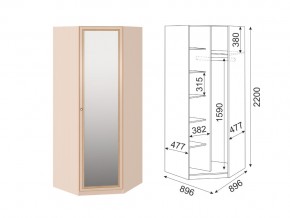 модуль №1 Угловой шкаф в Лянторе - lyantor.magazin-mebel74.ru | фото