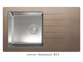 Мойка комбинированная Tolero twist TTS-860 Темно-бежевый 82 в Лянторе - lyantor.magazin-mebel74.ru | фото