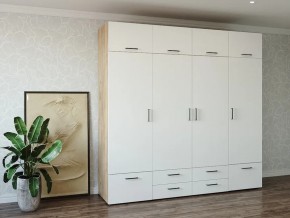 Шкаф распашной 2400К Жемчуг в Лянторе - lyantor.magazin-mebel74.ru | фото