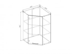 ВУ9 Модуль верхний Угловой МВУ9 в Лянторе - lyantor.magazin-mebel74.ru | фото